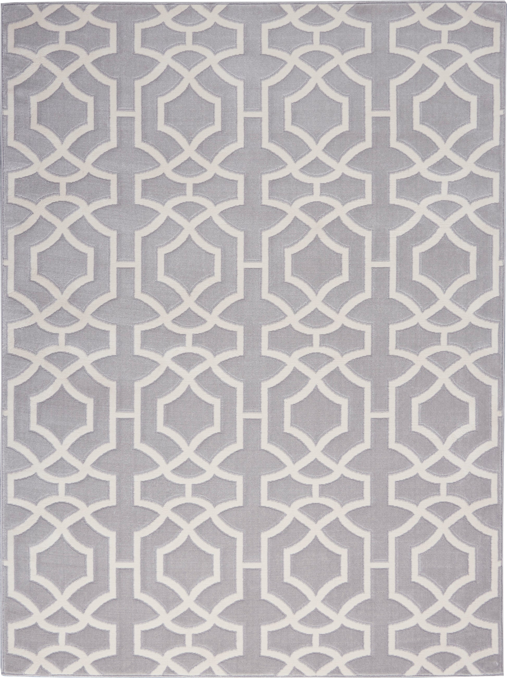 Nourison Joli Imhr2 Grey/White Area Rug