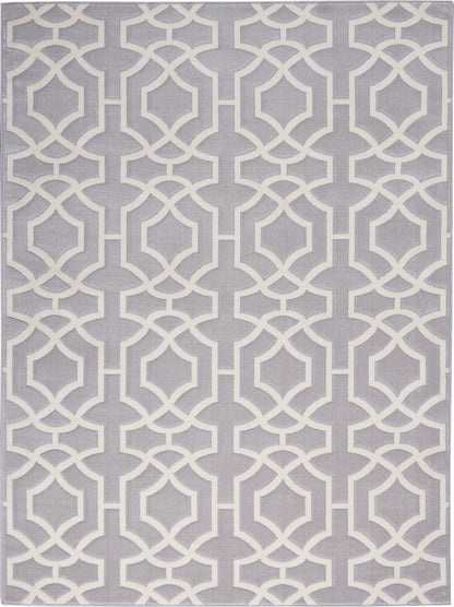 Nourison Joli Imhr2 Grey/White Area Rug