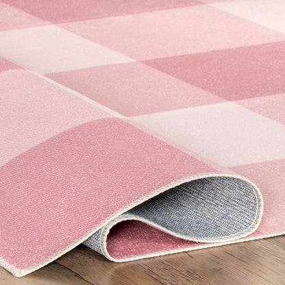 AreaRugs.com Wavaj Nwa1061C Pink Area Rug