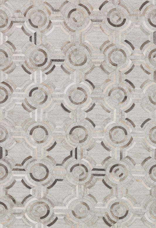 Loloi Dorado Db-05 Grey / Grey Damask Area Rug