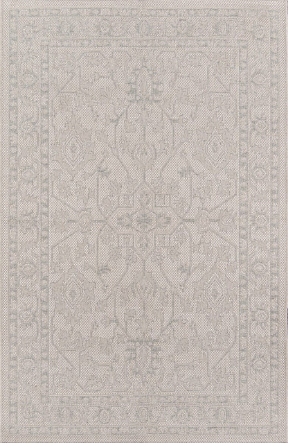 Momeni Erin Gates Downeast Boothbay Dow-3 Grey Area Rug