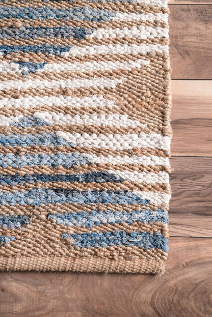 Nuloom Marla Denim And Nma1416A Off White Area Rug