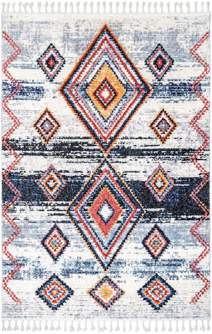 Nuloom Namito Mottled Aztec Nna2172A Blue Area Rug