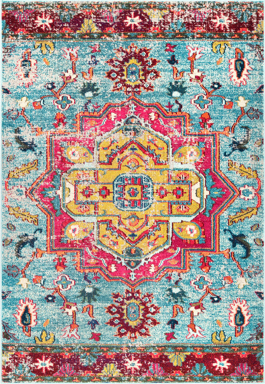 Nuloom Clorinda Tribal Ncl2248B Pink Area Rug