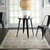 Nourison Silky Textures Sly09 Ivory Area Rug