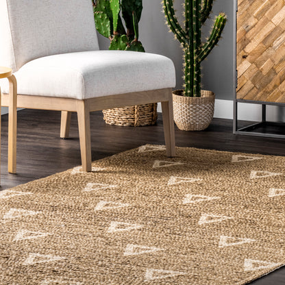 Nuloom Jordyn Farmhouse Njo3478A Natural Area Rug