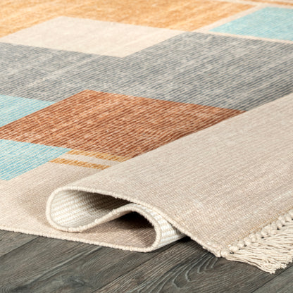 Nuloom Elvie Modern Nel3423A Blue Area Rug