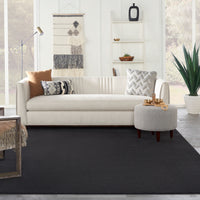 Nourison Nourison Essentials Nre01 Black Area Rug