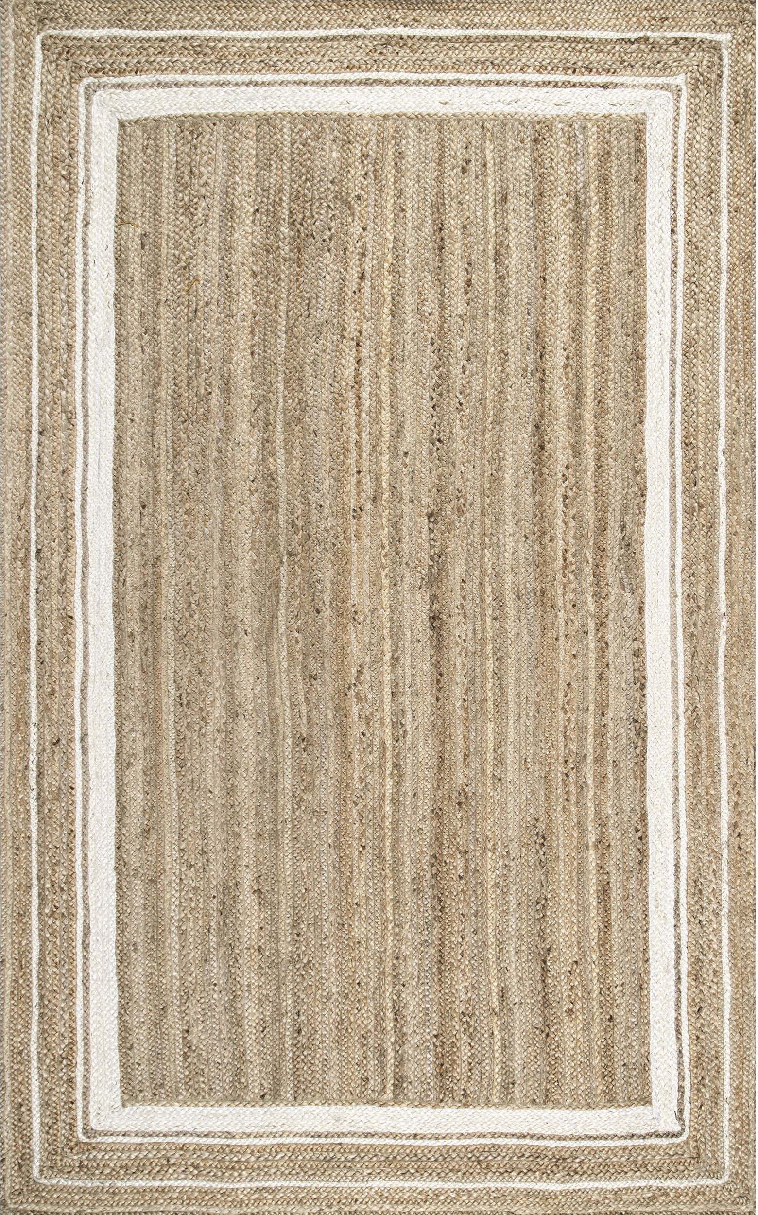 Nuloom Rikki Border Nri3504B Off White Area Rug