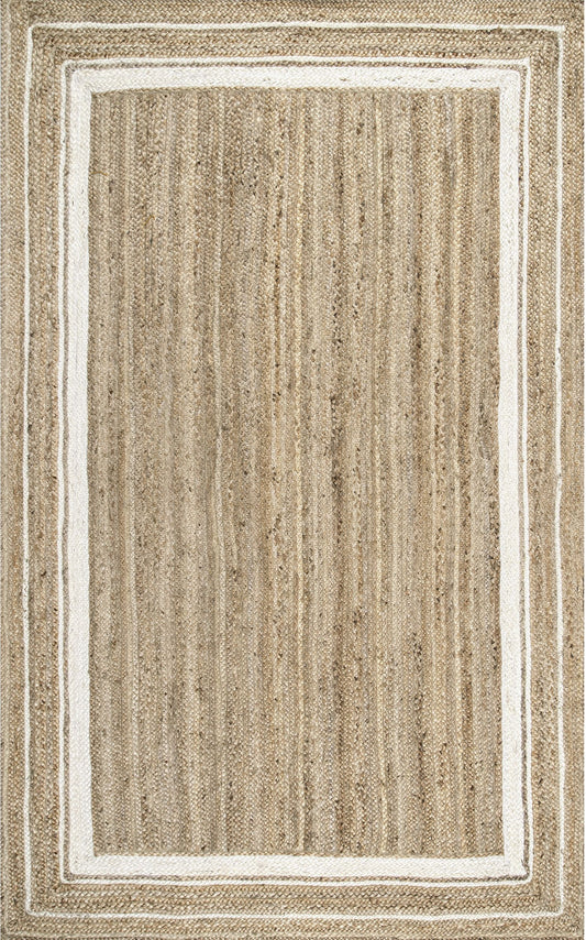 Nuloom Rikki Border Nri3504B Off White Area Rug