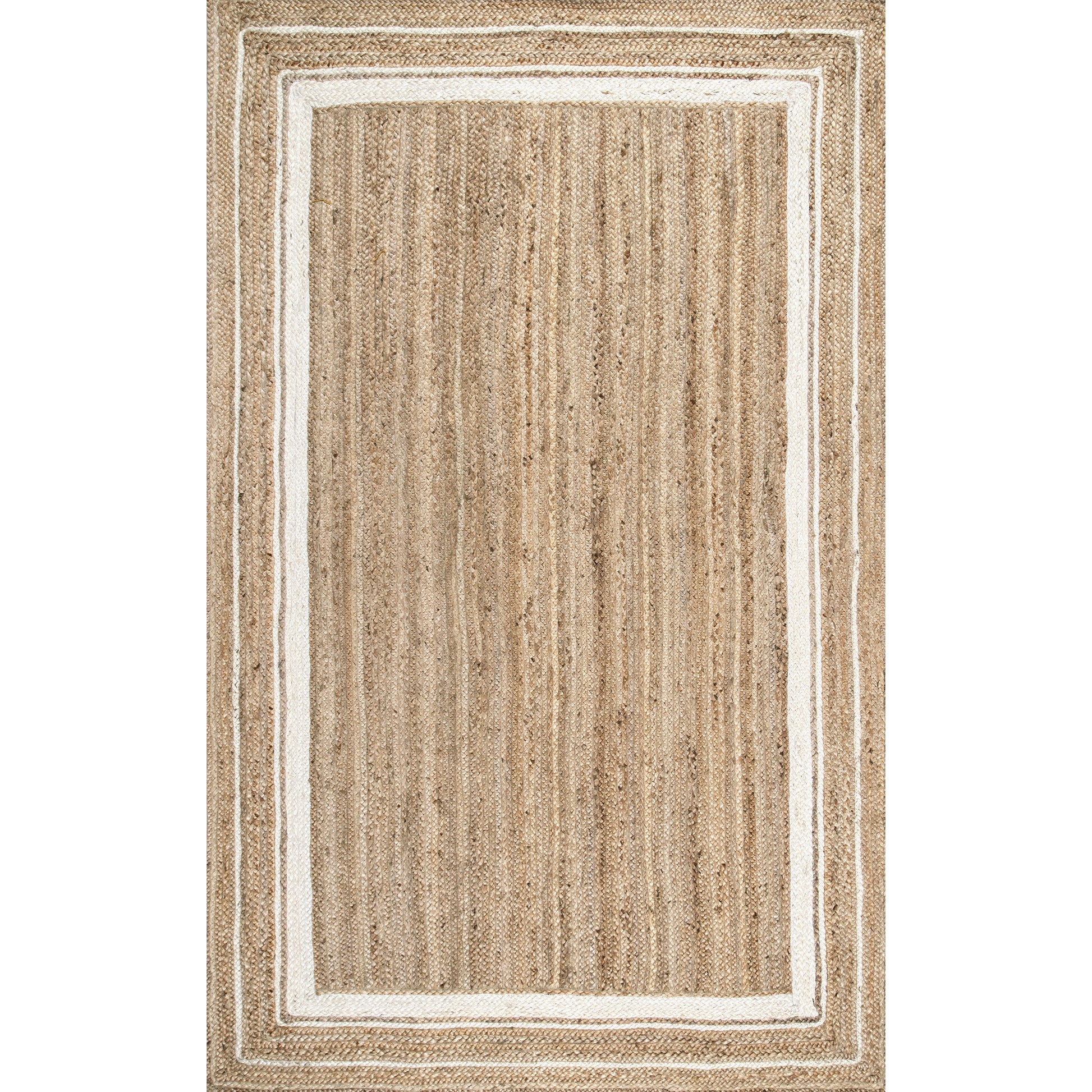 Nuloom Rikki Border Nri3504B Off White Area Rug