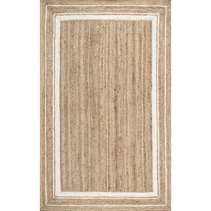 Nuloom Rikki Border Nri3504B Off White Area Rug