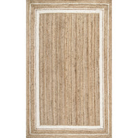 Nuloom Rikki Border Nri3504B Off White Area Rug