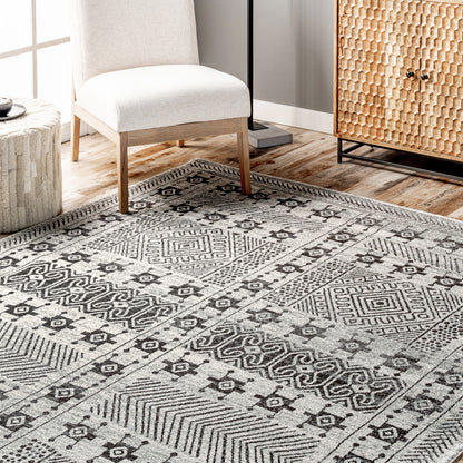 Nuloom Kim Global Inspired Nki3245A Beige Area Rug