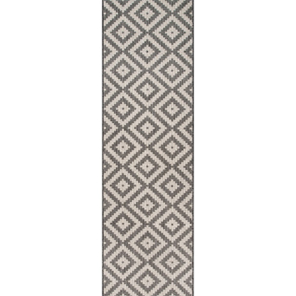 Nuloom Marybelle Tribal Trellis Nma2857C Gray Area Rug