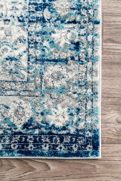 Nuloom Verona Persian Nve3109G Light Blue Area Rug