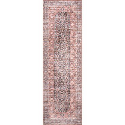 AreaRugs.com Wavaj Nwa1233B Rust Area Rug