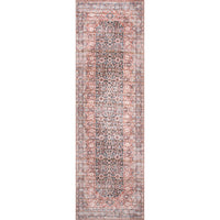 AreaRugs.com Wavaj Nwa1233B Rust Area Rug