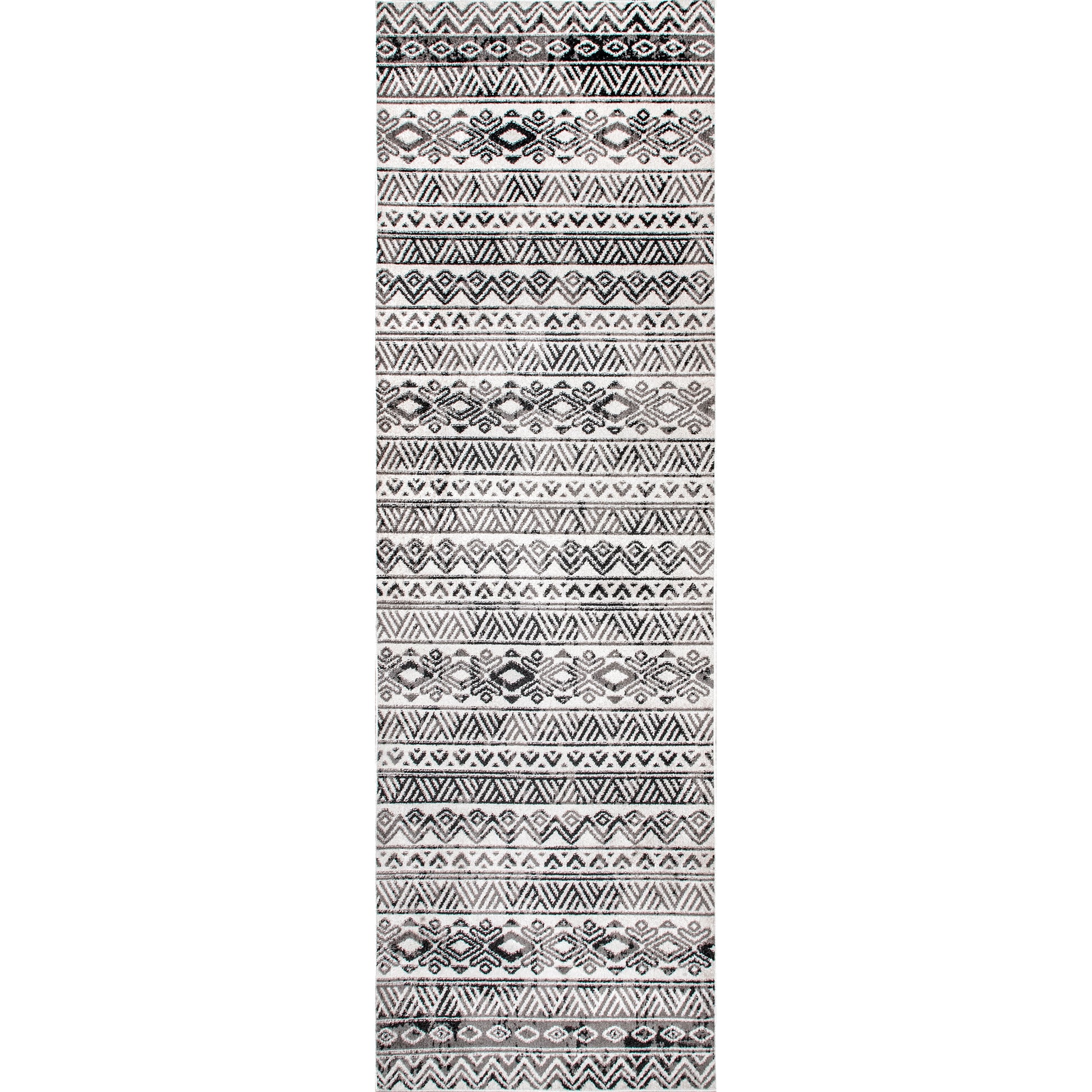 AreaRugs.com Wavaj Nwa1274B Gray Area Rug