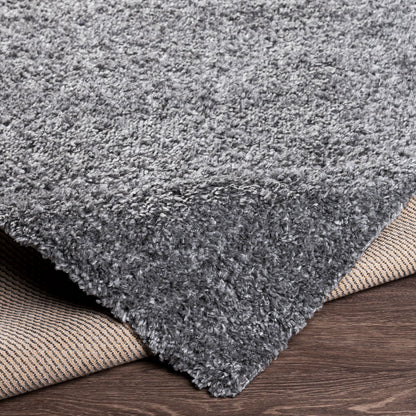 Surya Deluxe Shag Dxs-2303 Charcoal Area Rug
