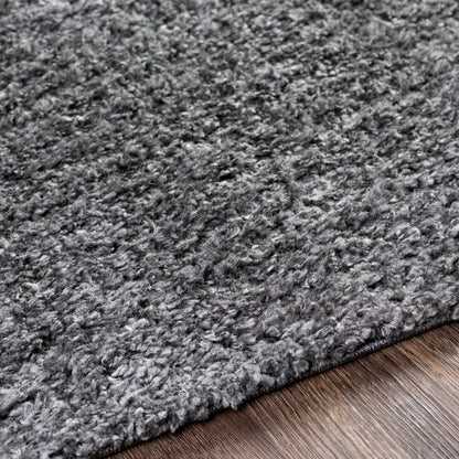 Surya Deluxe Shag Dxs-2303 Charcoal Area Rug