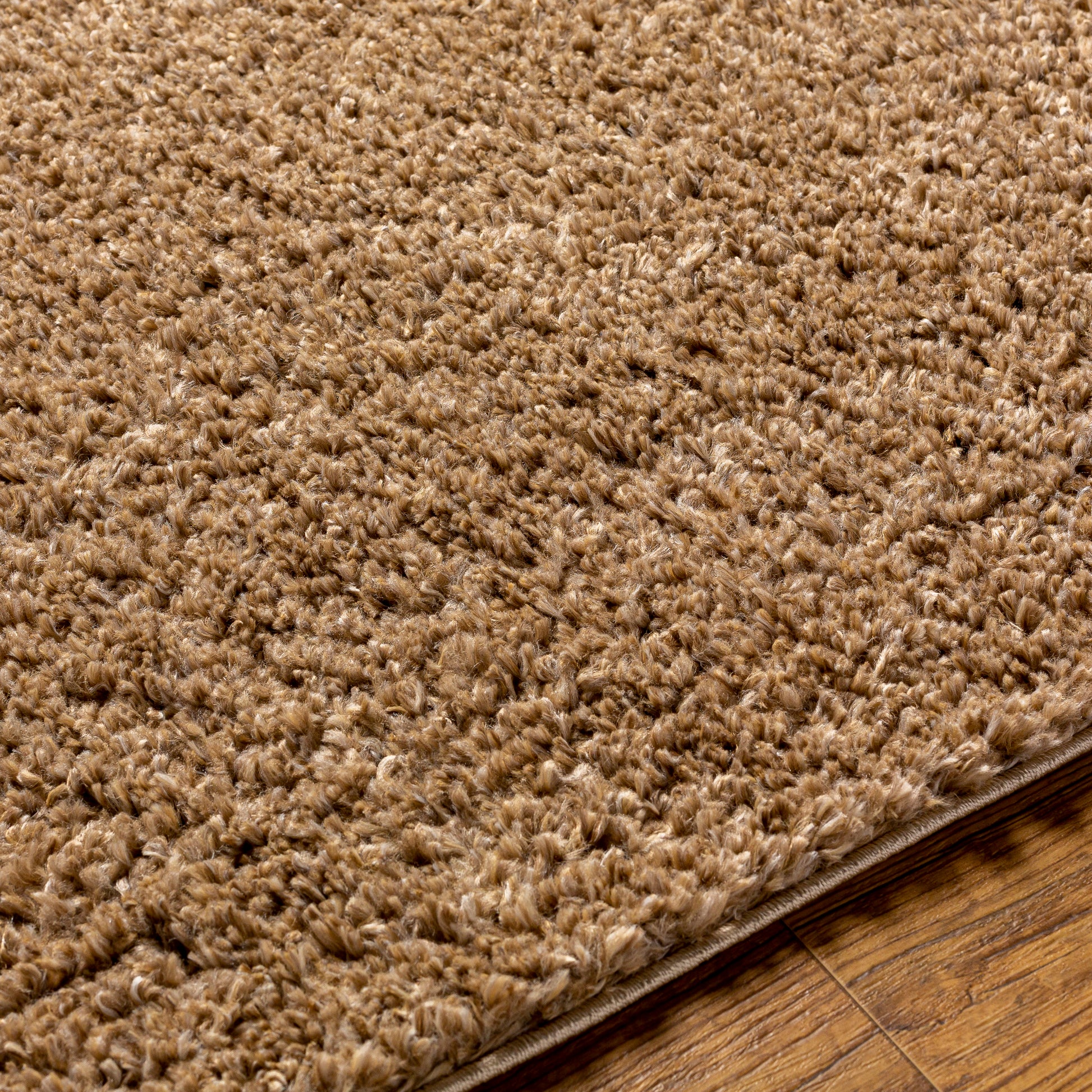 Surya Deluxe Shag Dxs-2321 Brown Area Rug