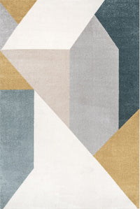 Nuloom Raegan Modern Nra1373A Light Gray Area Rug