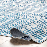 AreaRugs.com Wavaj Nwa1088A Blue Area Rug