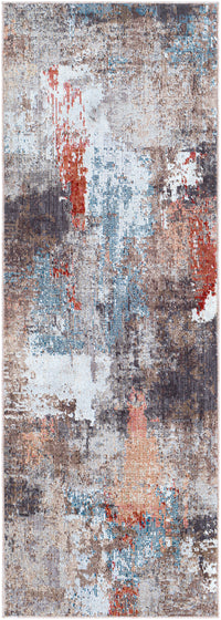 Surya Daytona Beach Dyt-2300 Teal, Rust, Rose, Camel Area Rug