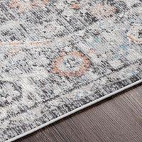 Surya Daytona Beach Dyt-2311 Light Gray, Charcoal, Medium Gray, Burnt Orange Area Rug