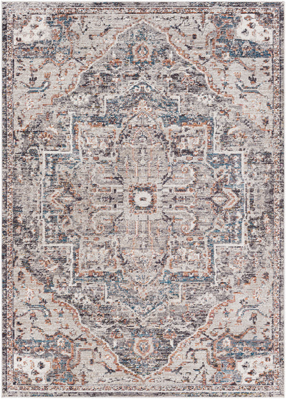 Surya Daytona Beach Dyt-2312 Light Gray, Medium Gray, Charcoal, Cream Area Rug