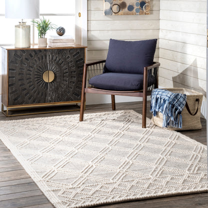 Nuloom Trellis Natti Ntr3594A Beige Area Rug