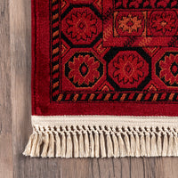 Nuloom Billie Paneled Nbi1830A Red Area Rug