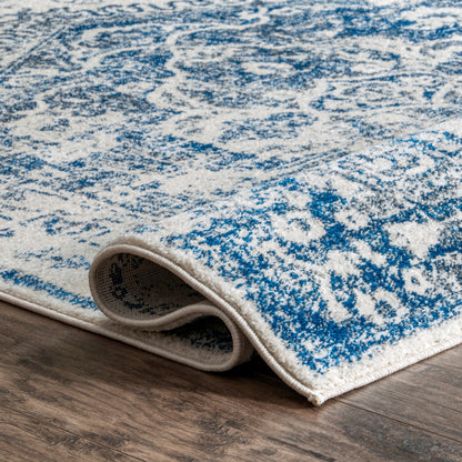 Nuloom Vintage Maranda Nvi3149B Blue Area Rug