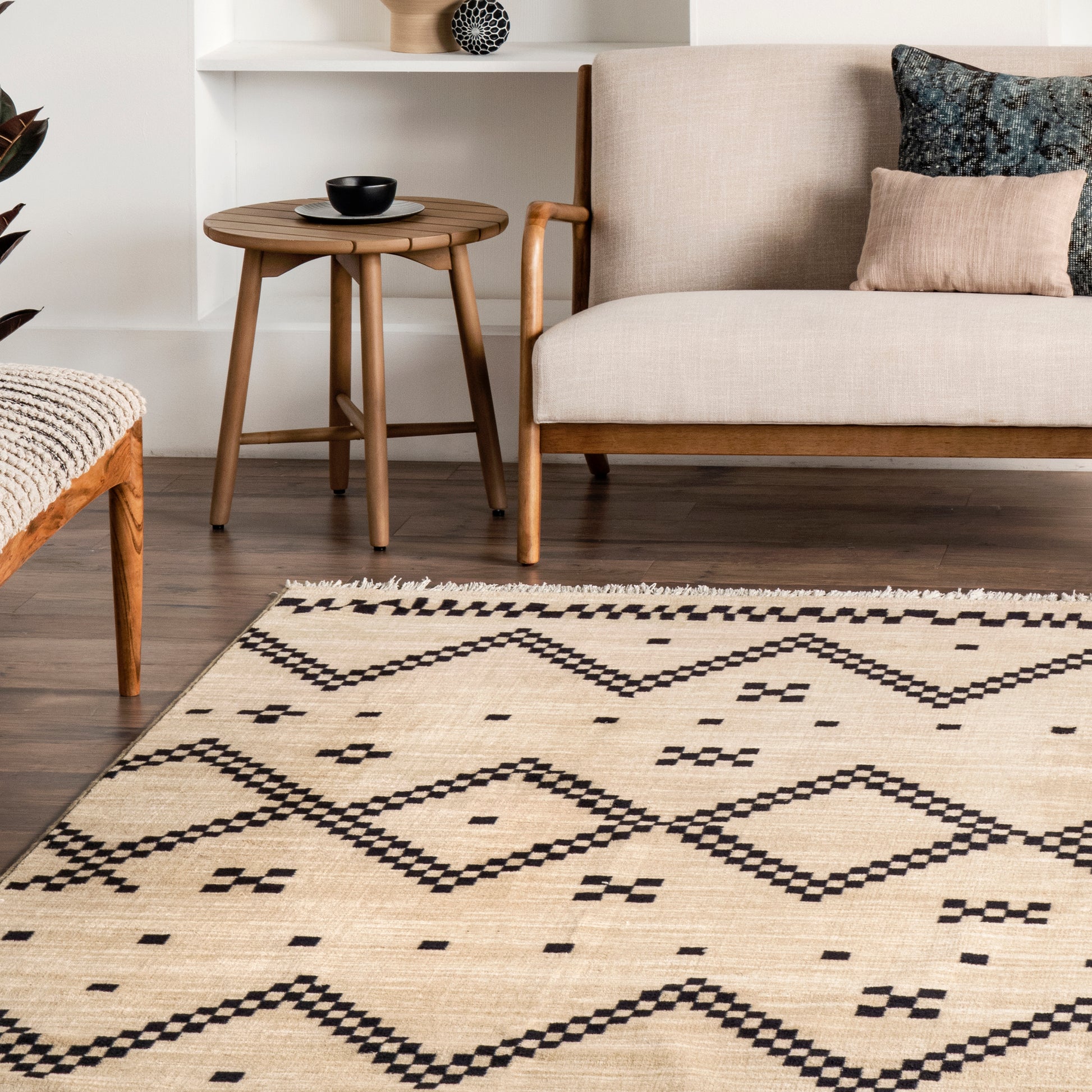 Nuloom Tracy Moroccan Ntr2524B Off White Area Rug