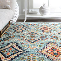 Nuloom Diamond Elayne Ndi2246A Green Area Rug