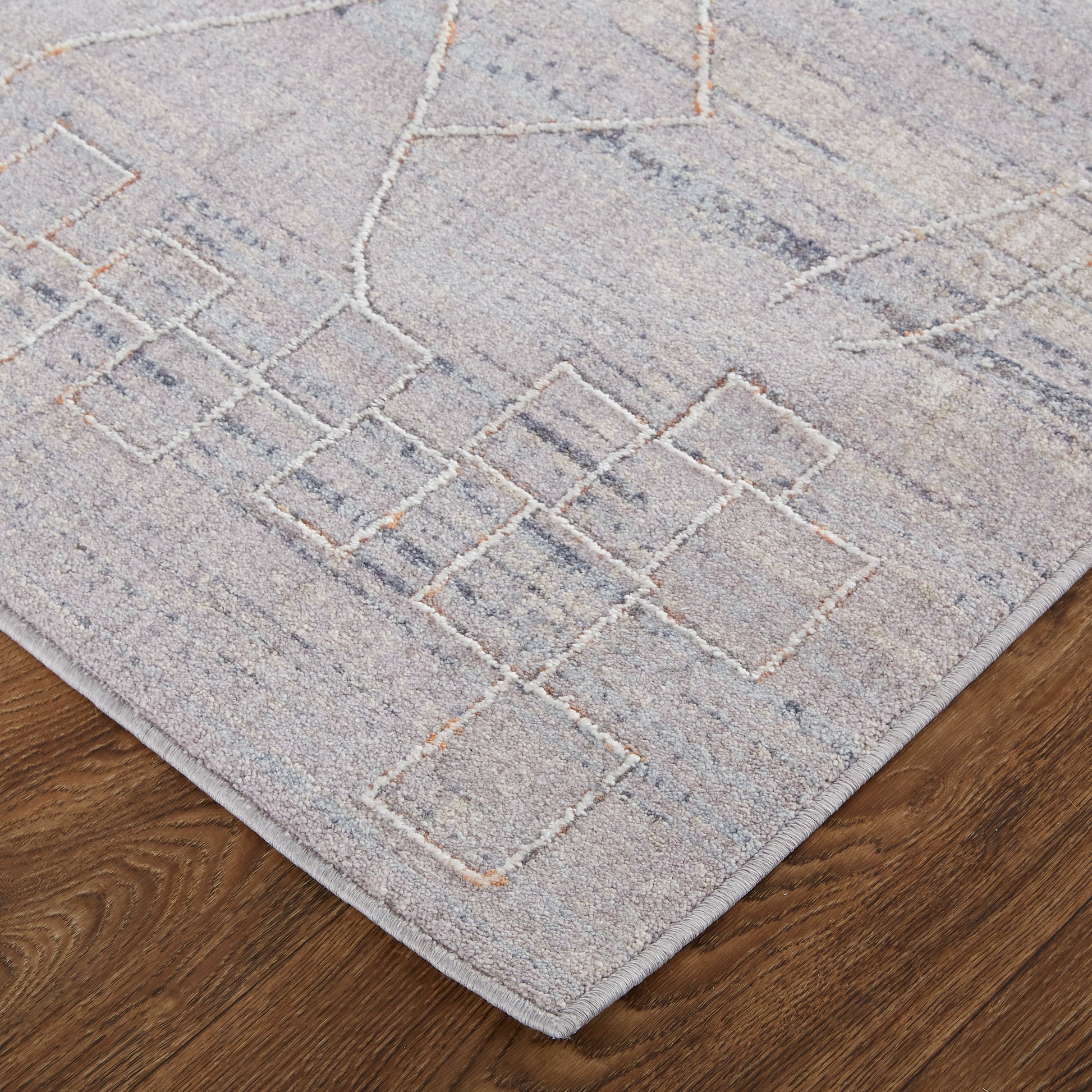 Feizy Francisco 39Fcf Gray Area Rug