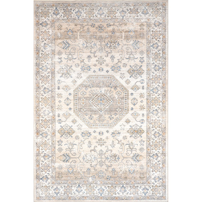 AreaRugs.com Wavaj Nwa1022A Ivory Area Rug