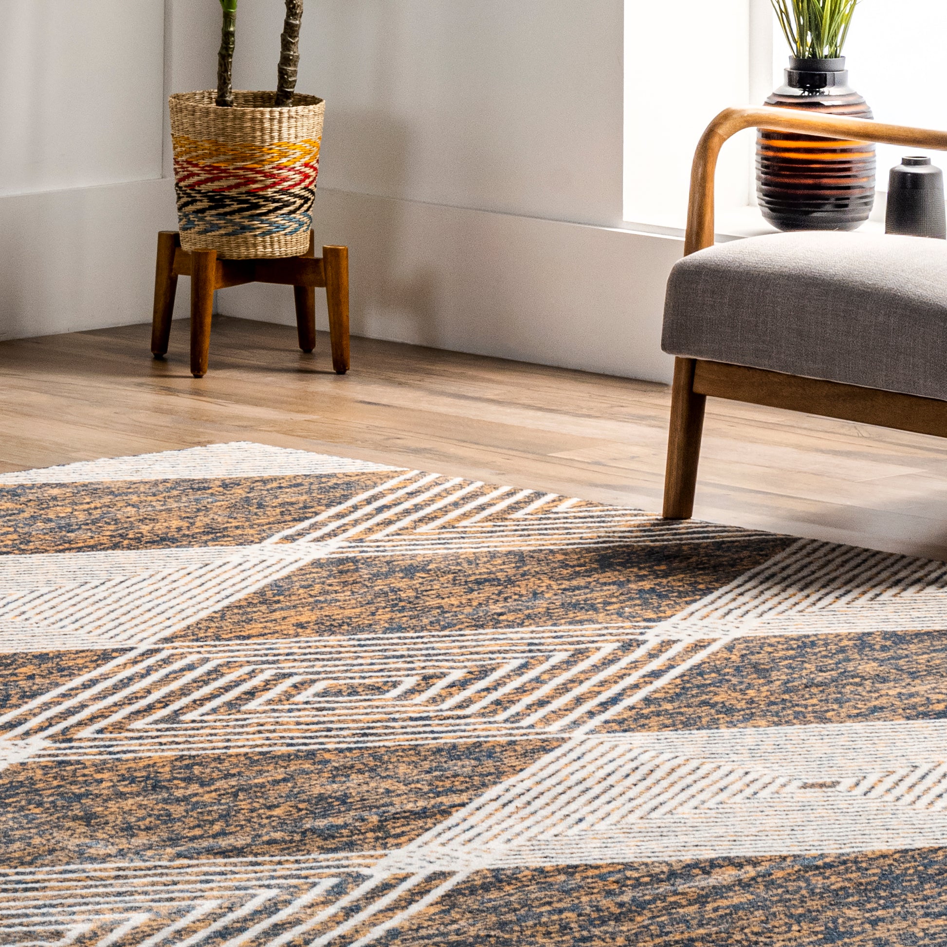 Nuloom Leanna Modern Nle1732A Beige Area Rug