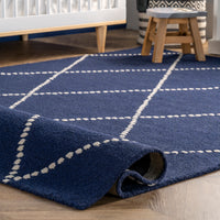 Nuloom Elvia Nel2746H Navy Area Rug