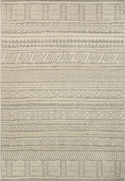 Nuloom Abbey Tribal Nab1799F Light Gray Area Rug