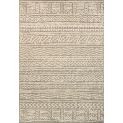 Nuloom Abbey Tribal Nab1799F Light Gray Area Rug