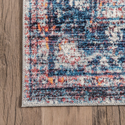 AreaRugs.com Wavaj Nwa1125A Blue Area Rug