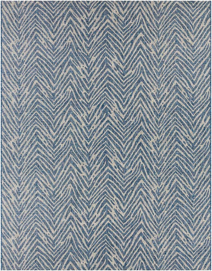 Surya Eagean Eag-2319 Denim, Dark Blue, Ink, Light Gray Geometric Area Rug