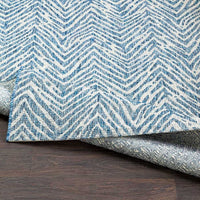 Surya Eagean Eag-2319 Denim, Dark Blue, Ink, Light Gray Geometric Area Rug