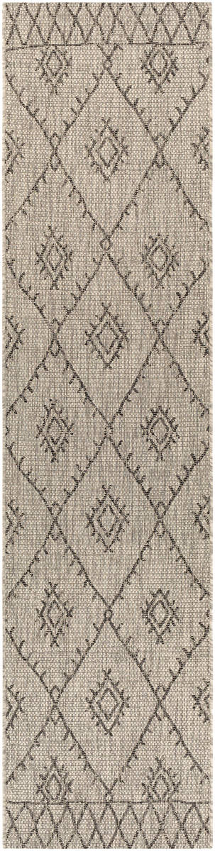Surya Eagean Eag-2328 Black, Taupe, Light Gray, White Rugs.