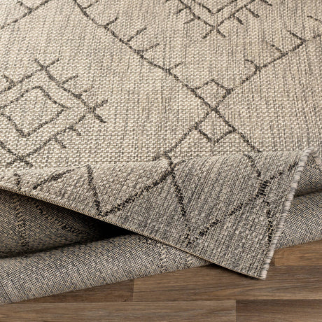 Surya Eagean Eag-2328 Black, Taupe, Light Gray, White Rugs.