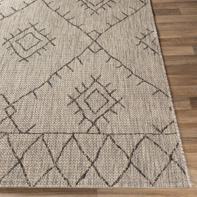 Surya Eagean Eag-2328 Black, Taupe, Light Gray, White Rugs.