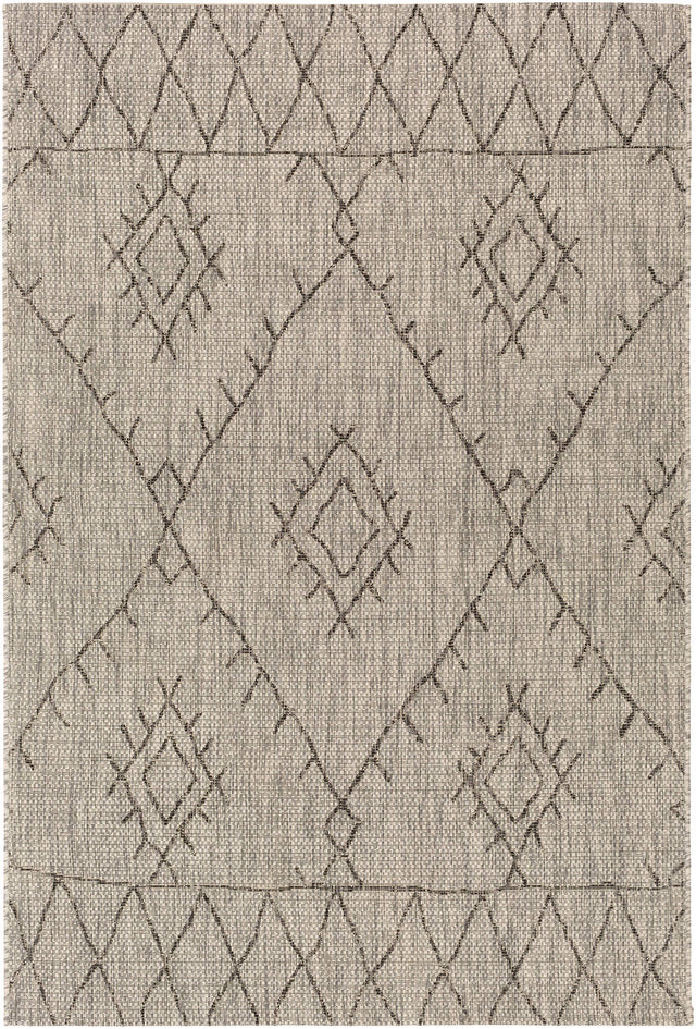 Surya Eagean Eag-2328 Black, Taupe, Light Gray, White Rugs.