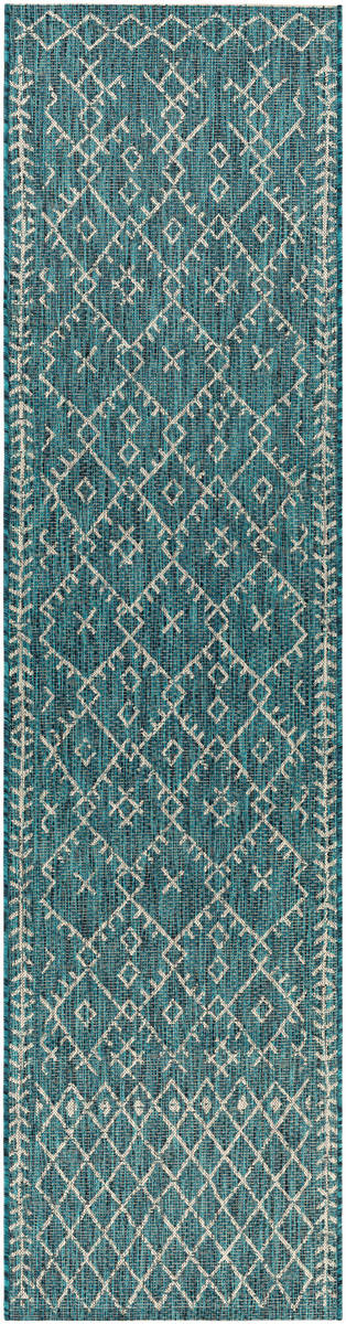 Surya Eagean Eag-2330 Aqua, Black, Light Gray, White Rugs.